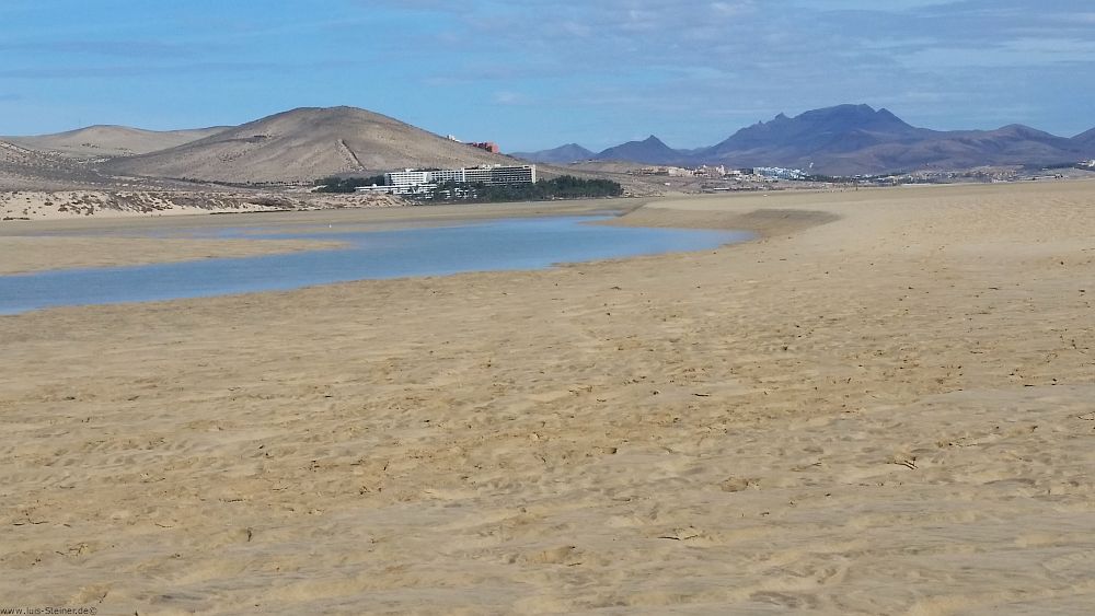 Risco de la Paso mit Blick auf das Melia Fuerteventura