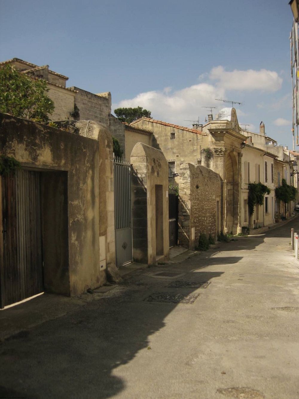 Innerhalb der alten Stadtmauer in Aigues-Mortes