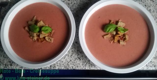 Rote - Bete - Cremesuppe