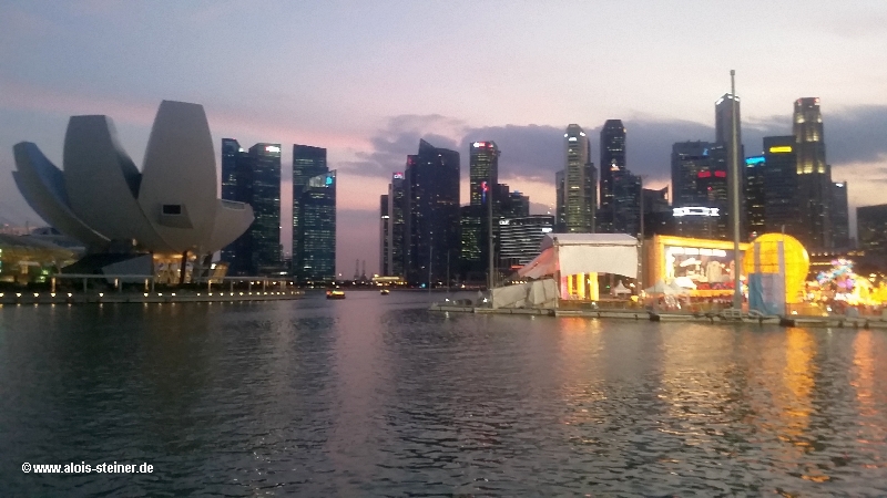 Marina Bay Singapur Skyline