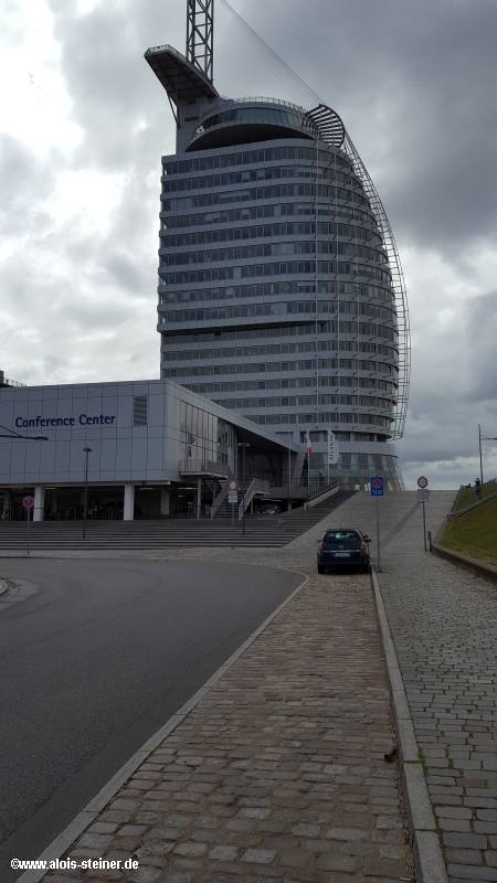 Bremerhaven. Sail-City Viewing Center