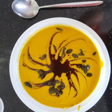 Kürbiscremesuppe Vorspeise
