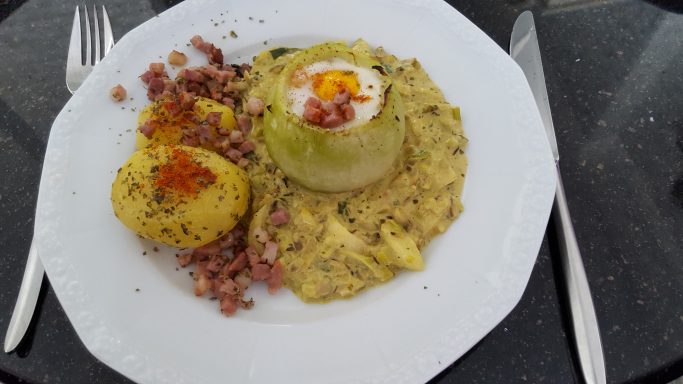 Gefüllte Kohlrabi